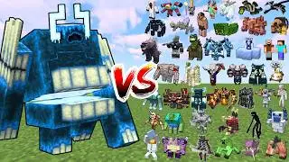 TWISTED WARDEN vs ALL MOST POWERFUL MOBS (Minecraft Mob Battle)