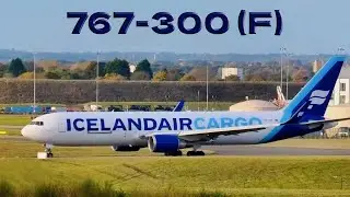 Icelandair Boeing 767-300(F) Landing & Take Off ✈️ Birmingham Airport ( BHX )