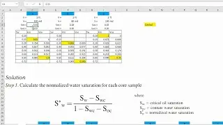 Relative Permeability Curve: Case Introduction