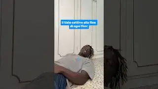 Tizio cattivo alla fine di ogni film 💀 