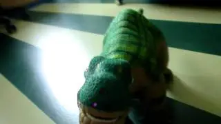The Cute Pleo And The Little Yorkshire!