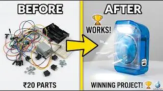 How to Make a Powerful Rechargeable Fan at Home (Simple & Cheap!)