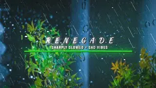 Aaryan shah - Renegade ( slowed + reverb ) || #renegade #slowedreverb