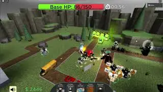 SCP Tower Defense: Won Dissonance of Site-7 Medium Mode solo