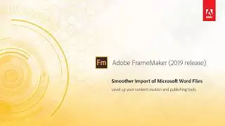 Import of Microsoft Word files – Adobe FrameMaker (2019 release)