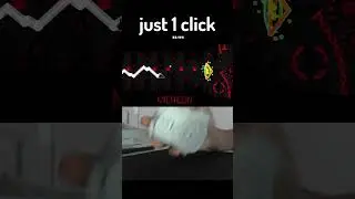 Bloodbath but you only need 1 click! Geometry Dash #shorts