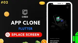 Cred Splace Screen *Cred Clone* | Cred app Clone in flutter 