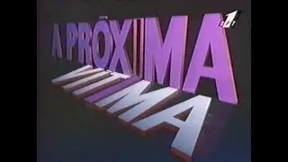 Abertura e encerramento da novela "A Próxima Vítima" em russo (ОРТ)