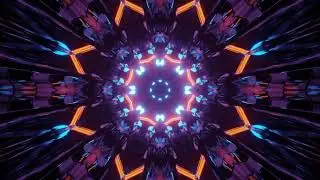 Abstract Tunnel VJ Loops | VJ Loops Neon Light Tunnel | Motion Background #vjloops #motiongraphics