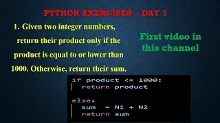 day 1 | python problem | Calculate multiplication and sum of two number #python | if else  def