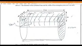 CSEC mathematics June 2022 paper 2 number 6