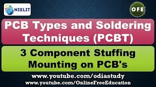 PCBT 3 Component StuffingMounting on PCB's