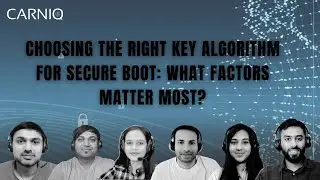 Choosing the Right Key Algorithm for Secure Boot: What Factors Matter Most?