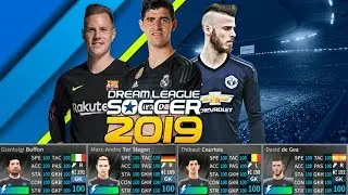 How To Hack Goalkeeper Team 2019 ● All Players 100 ● Dream League Soccer 2019 - NEW UPDATE