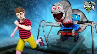 We discovered *THOMAS.EXE* in GTA V 🔥💥 (Evil Thomas the Train)