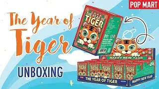 Pop Mart The Year of Tiger Series Blind Box Figures Full Case Opening | Voyage Unboxed