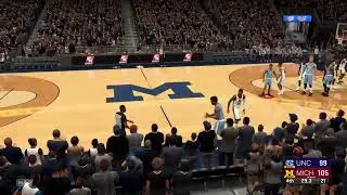 March Madness Sweet 16 3. UNC Tarheels vs 11. Michigan Wolverines