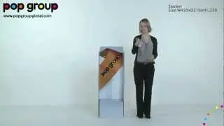 Stacker With Hooks - Pop Group  Pop Up Displays