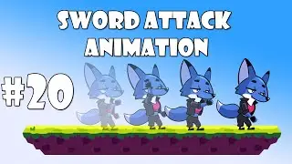 How to make a 2D platformer (E20 Sword Attack Animation) - Unity 2020 Tutorial