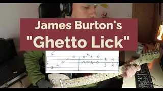How to play: "In the Ghetto" Lick / James Burton and Elvis Presley with TABS