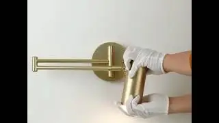Modern Swing Arm Wall Light Video
