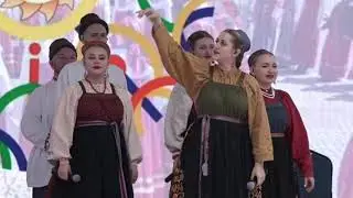 Концерт ансамбля «Цветень» на русском празднике «Каравон» в Татарстане