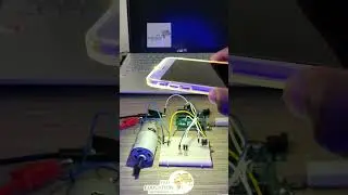 Arduino - Controlling DC Motor speed with Arduino Uno Using LDR Sensor 