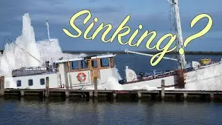 Is Our Massive Historic Ship SINKING? A TON of WATER!