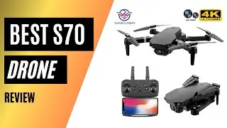 Best 2020 S70 drone 4K HD dual camera foldable height keeping drone Review