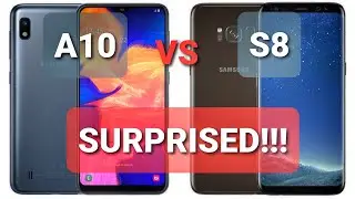 Samsung Galaxy A10 VS Samsung Galaxy S8 - Camera Comparison 2020