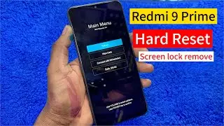 Redmi 9 Prime Hard Reset - Factory Reset - all screen lock remove - new security