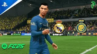FC 25 - Real Madrid vs Al Nassr - Ft. Ronaldo vs Mbappe | PS5™ [4K60]