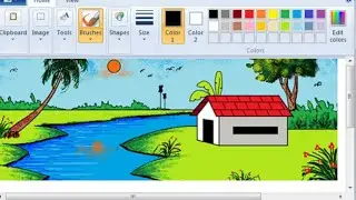 Basic computer knowledge || Ms paint tutorial in hindi || full details