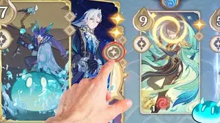 STUN AND FREEZE YOUR ENEMY 🥶 | Genshin TCG