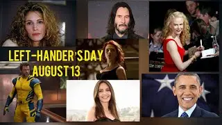 Left-Hander’s Day August 13 .
