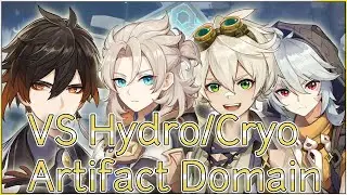 Fun Team Against Hydro/Cryo Domain (Genshin Impact)