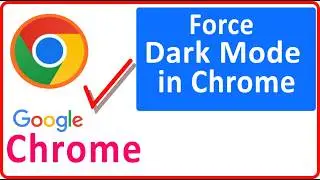 Forcing dark mode in chrome