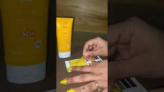 AQUALOGICA SUNCREEN _ph test / good or bad #phtest #shortsvideo #skincare #shorts #ytshorts