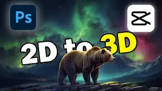 How To Create 3D Photo ANIMATION In CAPCUT + PHOTOSHOP