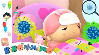 KiKoMiMo  | 😷😷😷 Sick Today “Coronavirus”  😷😷😷 | New Episode 20 | Cartoons For Kids