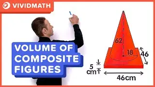 Volume of Composite Figures - VividMath.com
