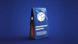 Chip bag Mockup in PowerPoint 2021
