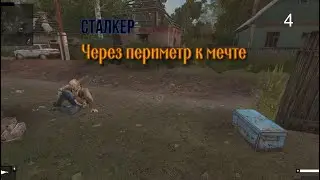 Сталкер . Через периметр к мечте. Поиск тайника излома.