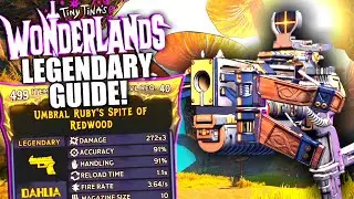 Wonderlands Legendary Guide "Ruby's Spite" Pistol! (Insane Weapon)