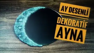 KİL HAMURUYLA AYNA SÜSLEME - DIY