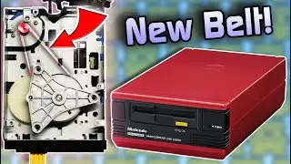 Famicom Disk System Belt Replacement and Spindle Hub Adjustment