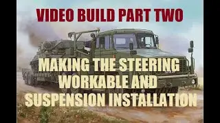 HobbyBoss 1/35 Scammell Commander build. Part 2.