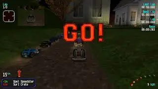 Re-Volt PC Gameplay 19 - Mad Bilby at Country Halloween (Halloween 2023 Special)