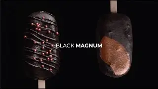 Helados Black Magnum inspirados en INFINITY | G1 EDITION