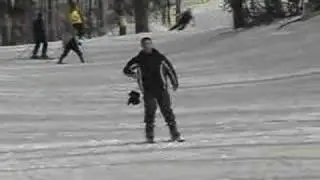 Doing spins on skiboards
